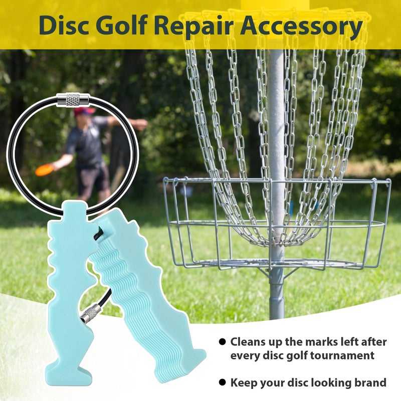 Ceoighe Repair Tool for Disc Golf  Flying Disc Maintenance Tools  Outdoor Sports Backpack Accessory for Outdoor Sports Training Competitions Scratch Stains Repair Accessory - Image 5